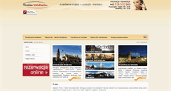 Desktop Screenshot of krakow-zwiedzanie.pl